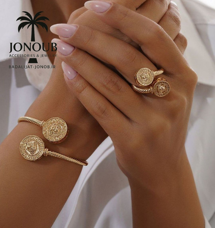 Set-dastband-angoshtar-versace-sade-luxery